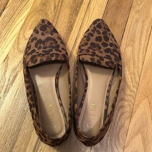 Cheetah print flats